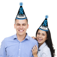 Colorful New Year Cone Hats - 8 Ct
