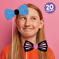 Colorful New Year 2026 Photo Props - 20 Ct