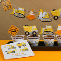 Custom Text Napkins - Construction
