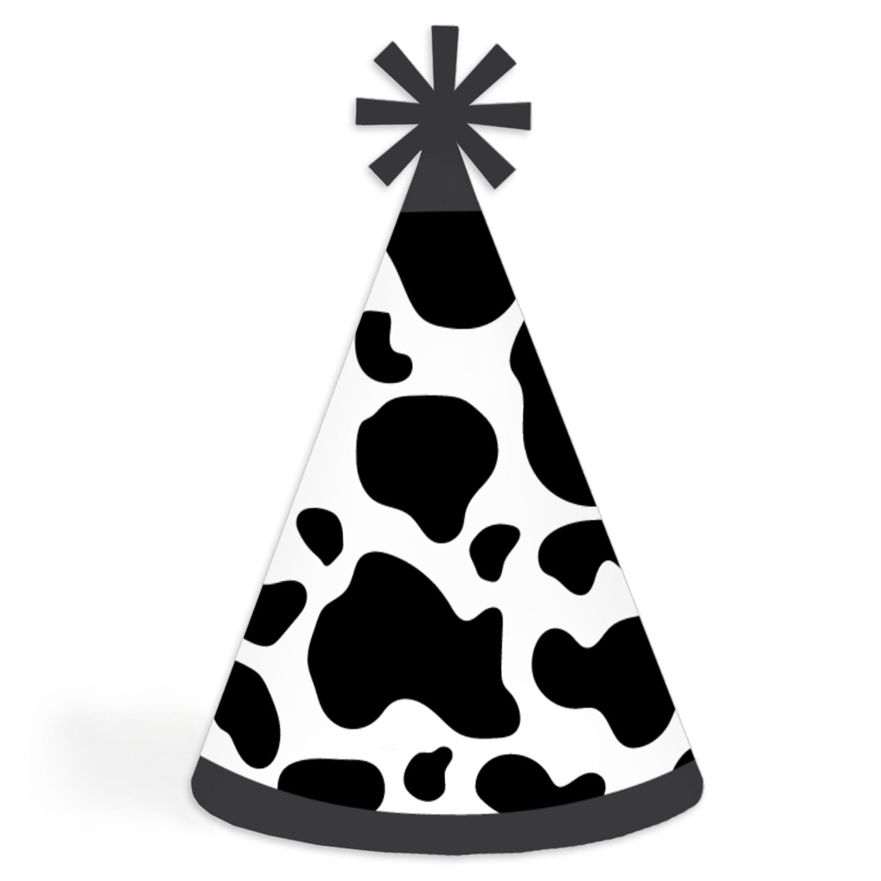 cow-print-cone-happy-birthday-party-hats-for-kids-and-adults-set-of-8-standard-size-bigdotofhappiness-com-big-dot-of-happiness-llc for Free Printable Happy Birthday Hats Cow Print - Cone Happy Birthday Party Hats for Kids and Adults - Set of 8 (Standard Size) | BigDotOfHappiness.com – Big Dot of Happiness LLC for Free Printable Happy Birthday Hats