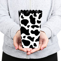 Cow Print - Farm Animal Party Favor Popcorn Treat Boxes - Set of 12