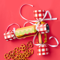Fire Up the Grill - No Snap Summer BBQ Picnic Party Table Favors - DIY Cracker Boxes - Set of 12