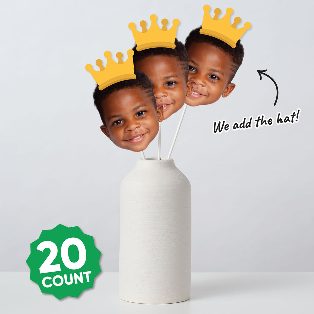 Custom Fun Face Crown Essentials - 20 Ct