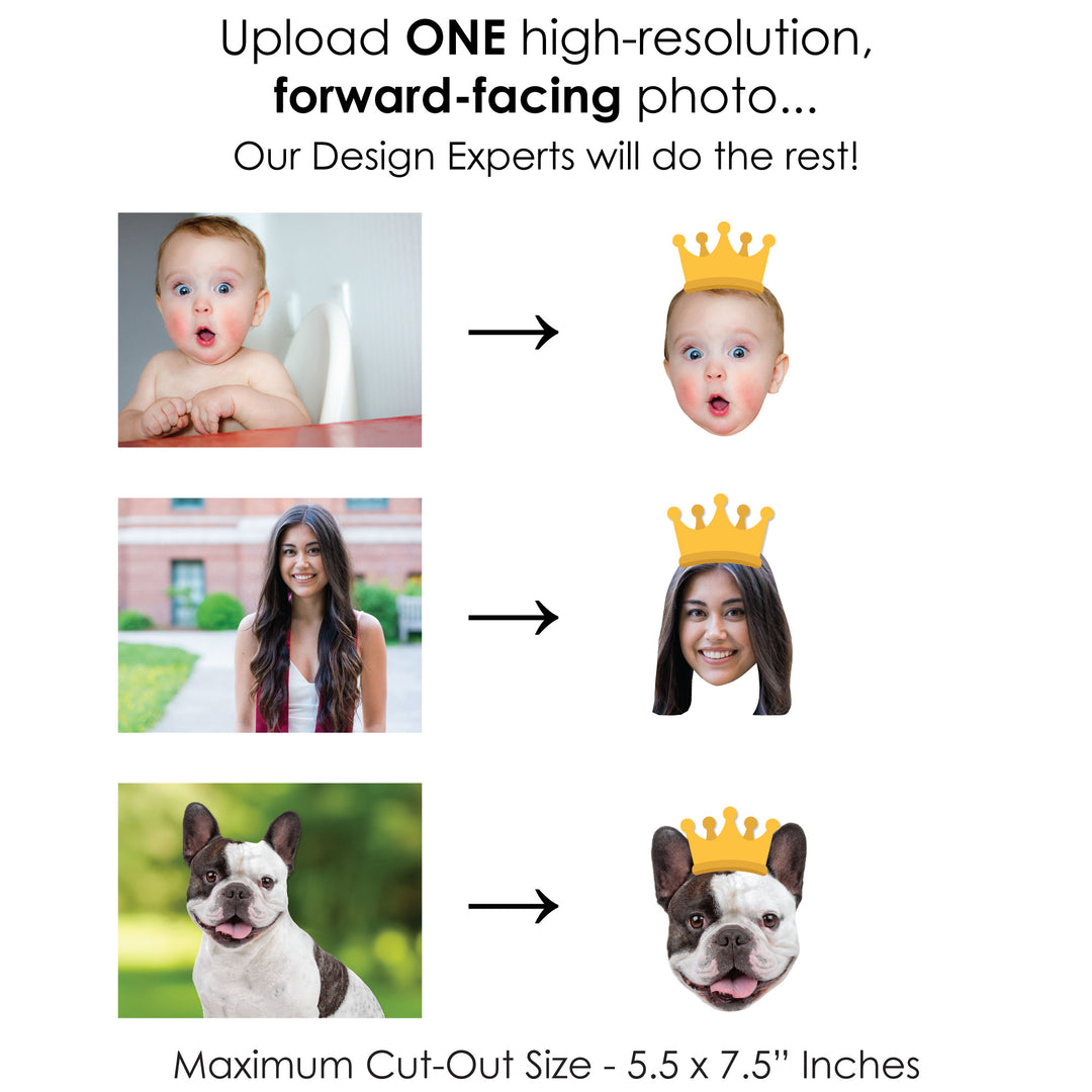 Custom Fun Face Crown Essentials - 20 Ct