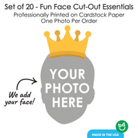 Custom Fun Face Crown Essentials - 20 Ct