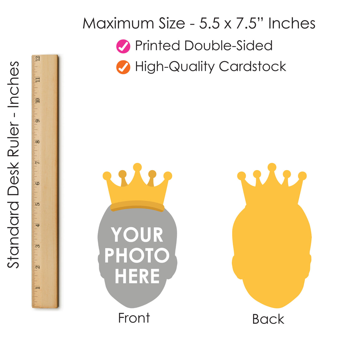 Custom Fun Face Crown Essentials - 20 Ct