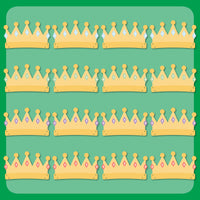 Paper Crown Headbands - 16 Ct