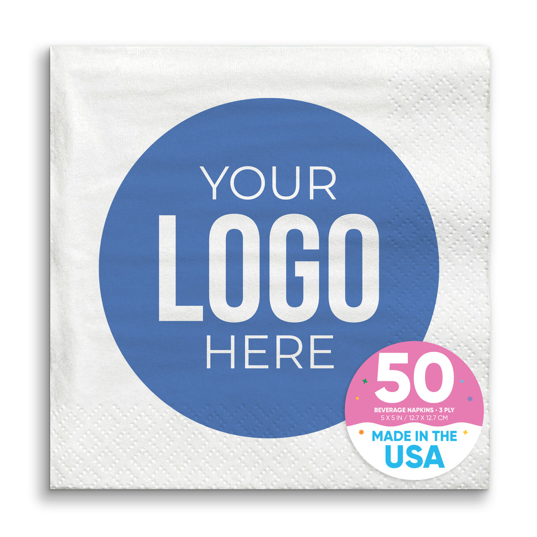 Custom Logo Napkins