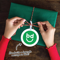 Custom Logo Tree Ornaments - 12 Ct