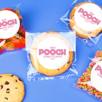 Custom Logo Stickers & Clear Cookie Bags