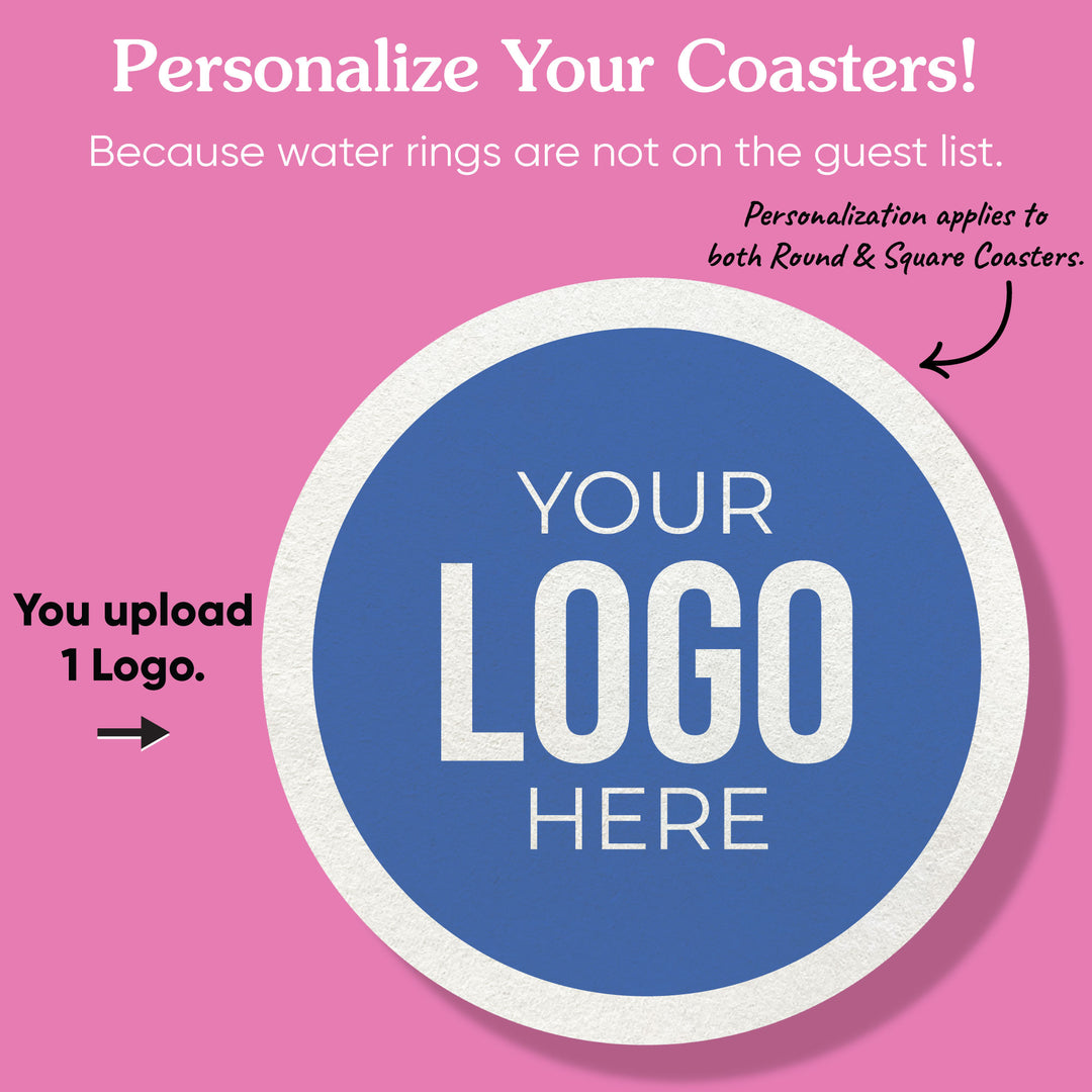 Custom Logo Coasters