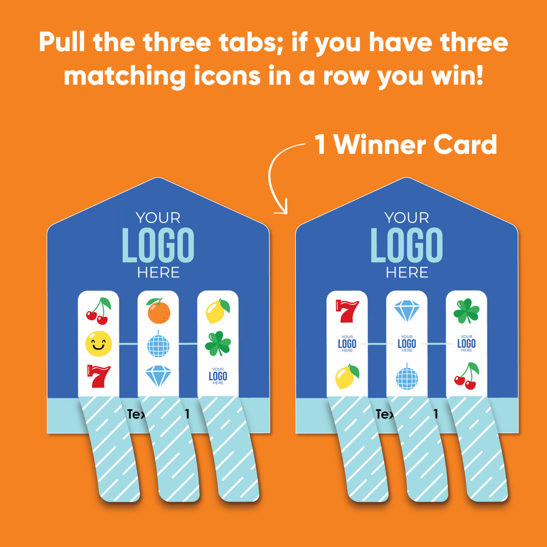 Custom Logo Pull Tabs Game - 96 Ct