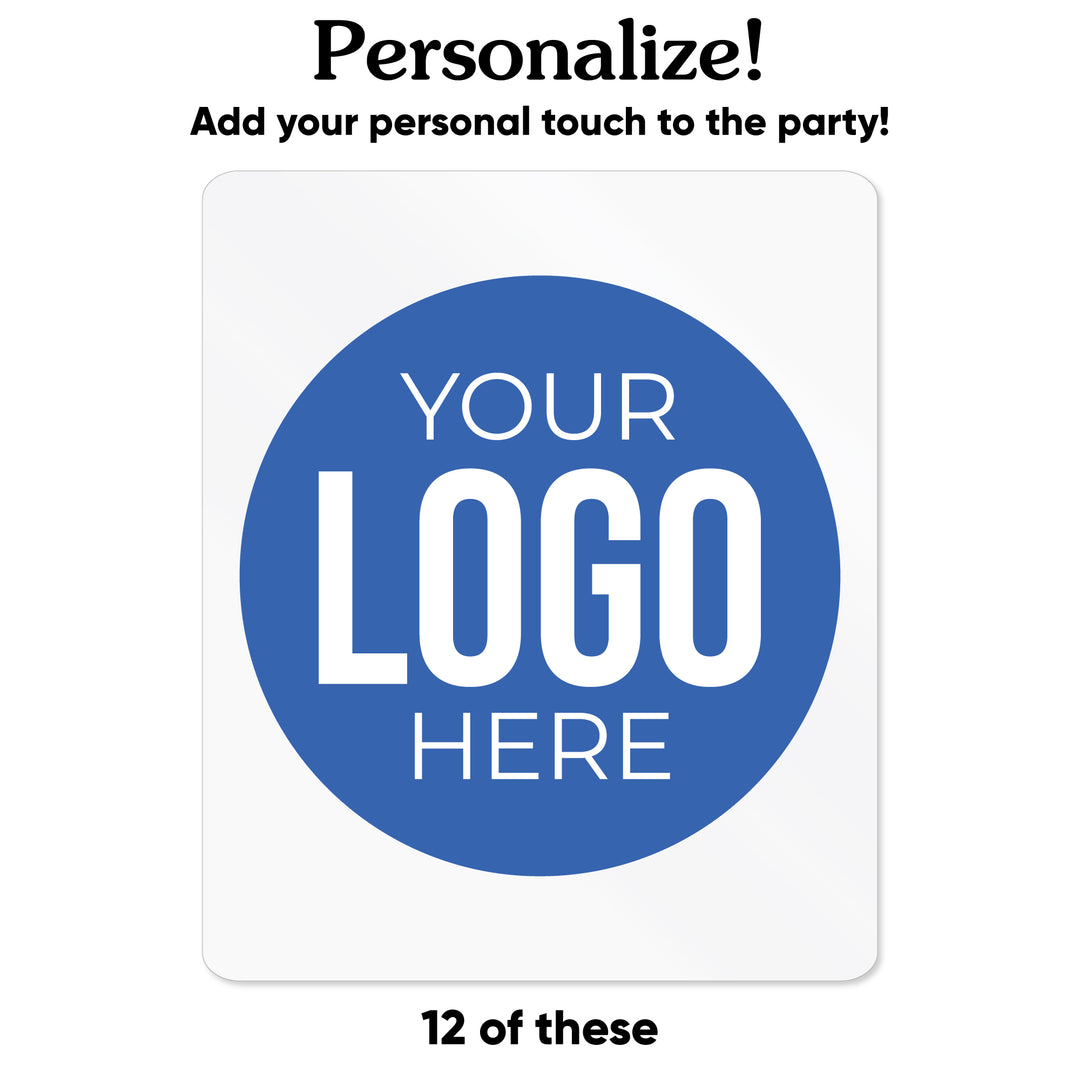Custom Logo Drink Pouches - 12 Ct