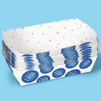Custom Logo Paper Food Trays