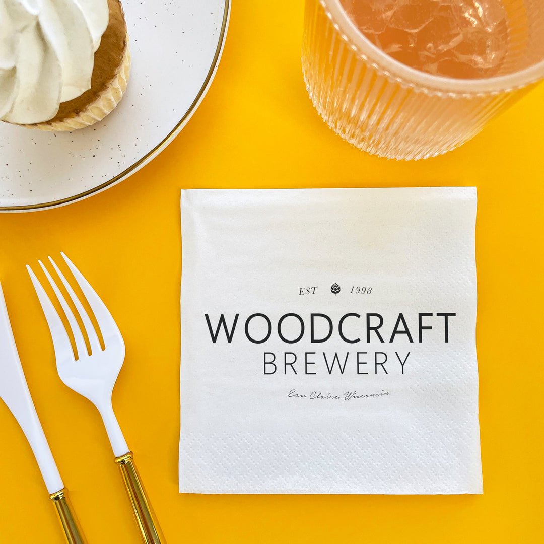 Custom Logo Napkins