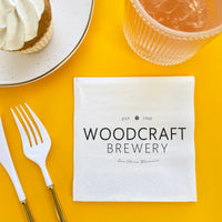Custom Logo Napkins