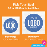 Custom Logo Napkins