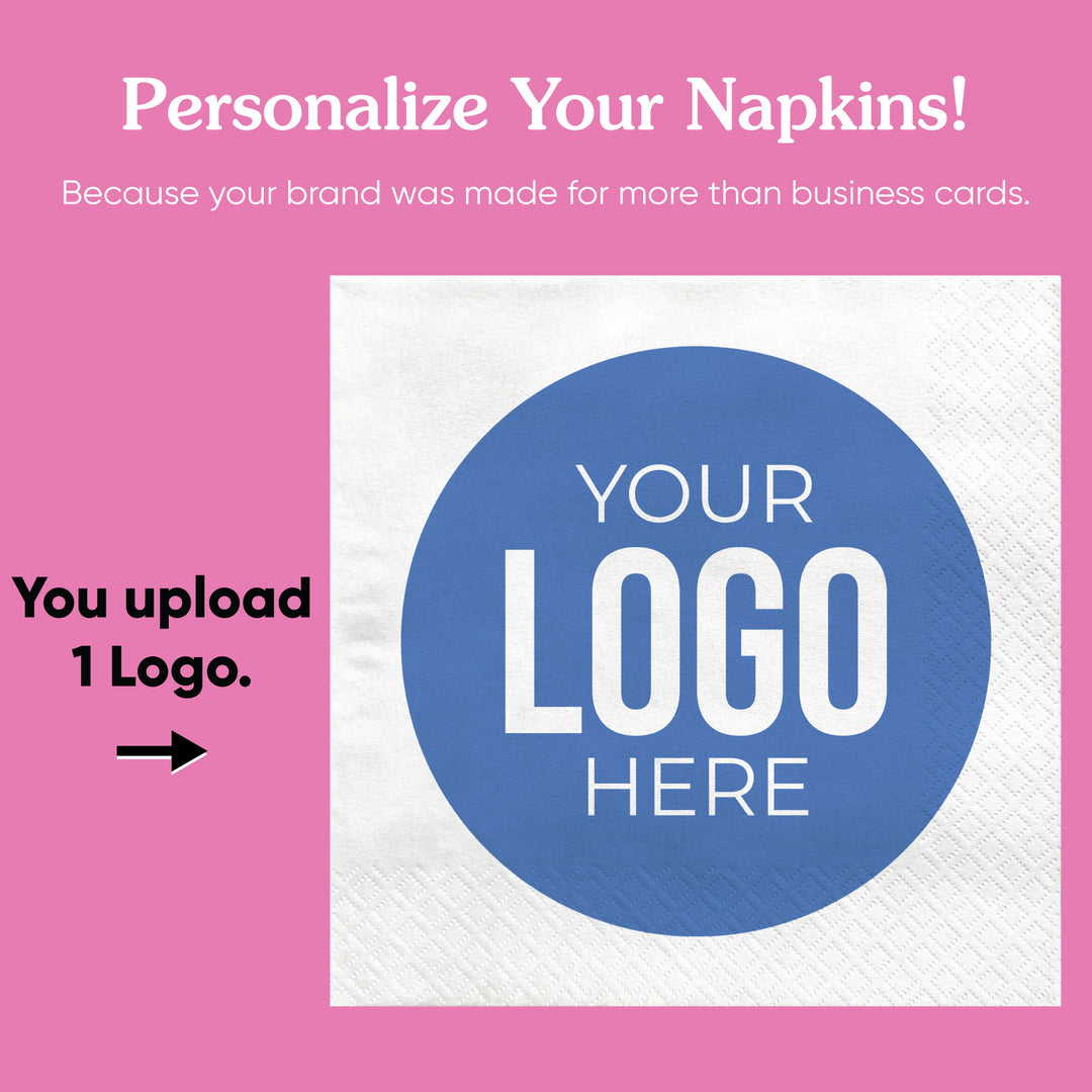 Custom Logo Napkins