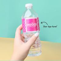 creative water bottle logo custom logo water bottle sticker
