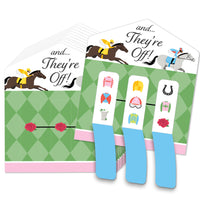 Derby Horse Race pull tab game cards set