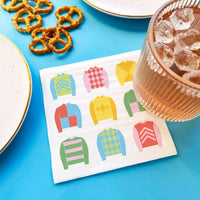 Styled Derby table setting with napkins