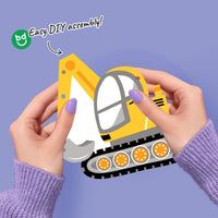 Construction Garland Banner - 15 Pc