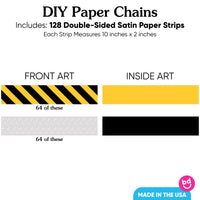 Dig It - Construction DIY Paper Chains - 128 Pc