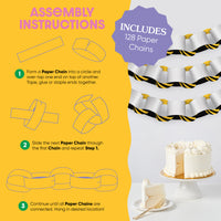 Dig It - Construction DIY Paper Chains - 128 Pc