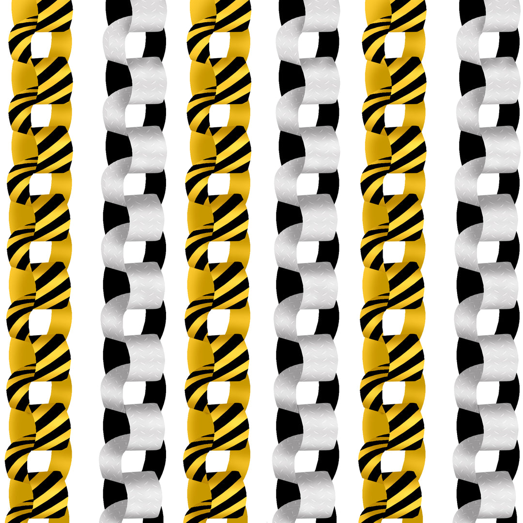 Dig It - Construction DIY Paper Chains - 128 Pc
