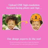 Custom Face Construction Temporary Tattoos - 12 Ct