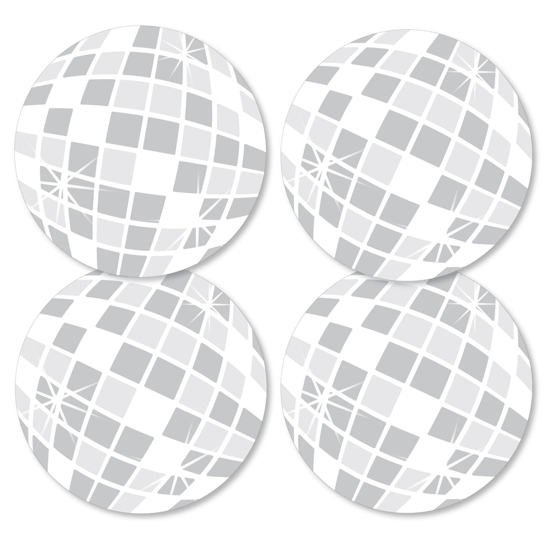 Disco Ball - Decorations DIY Groovy Hippie Party Essentials - Set of 20