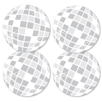 Disco Ball - Decorations DIY Groovy Hippie Party Essentials - Set of 20