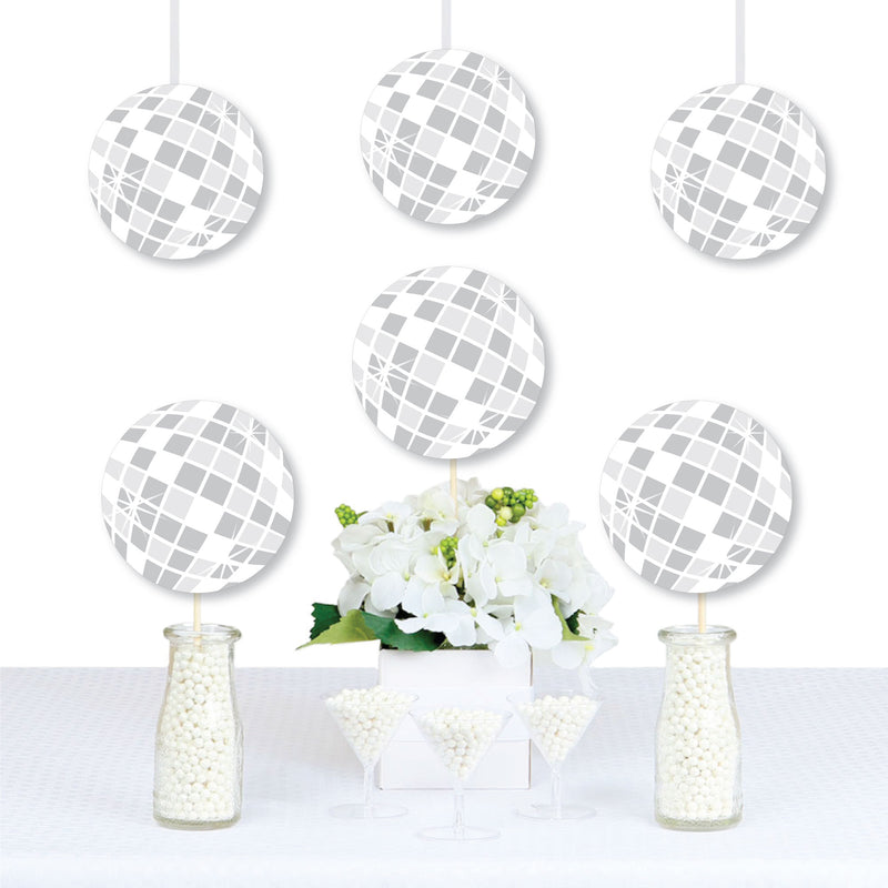 Disco Ball - Decorations DIY Groovy Hippie Party Essentials - Set of 20