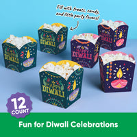 Diwali Festival of Lights Treat Boxes - 12 Ct