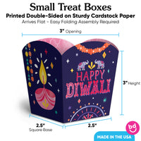 Diwali Festival of Lights Treat Boxes - 12 Ct