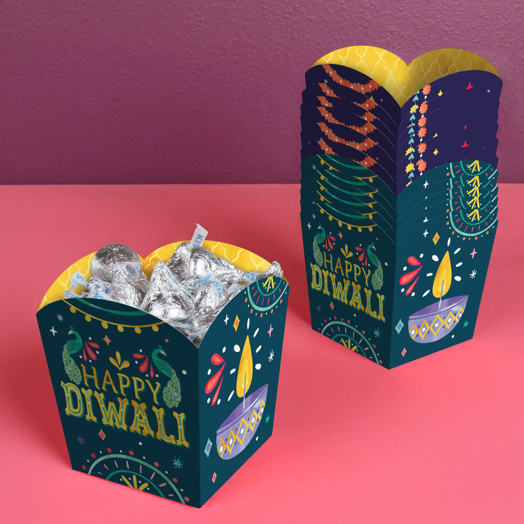 Diwali Festival of Lights Treat Boxes - 12 Ct