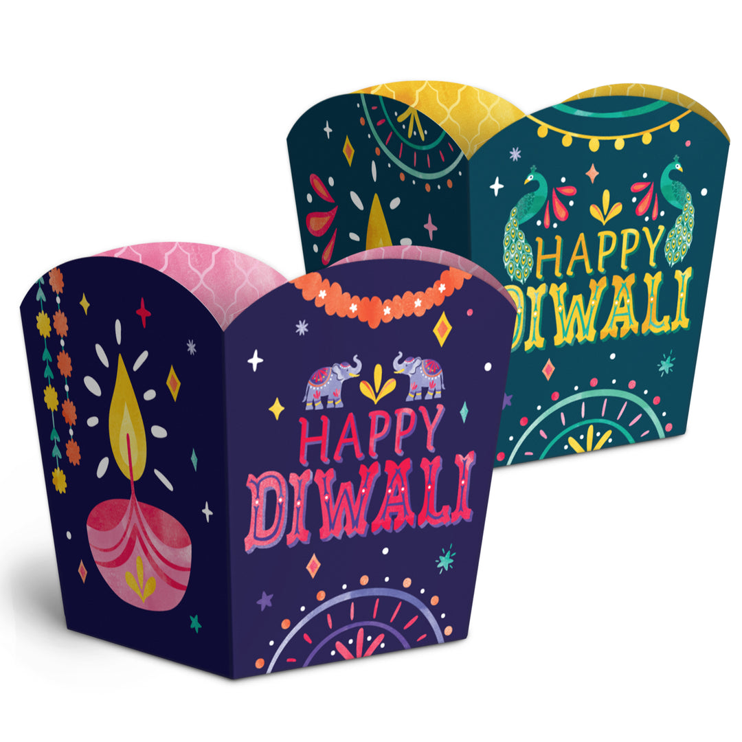 Diwali Festival of Lights Treat Boxes - 12 Ct