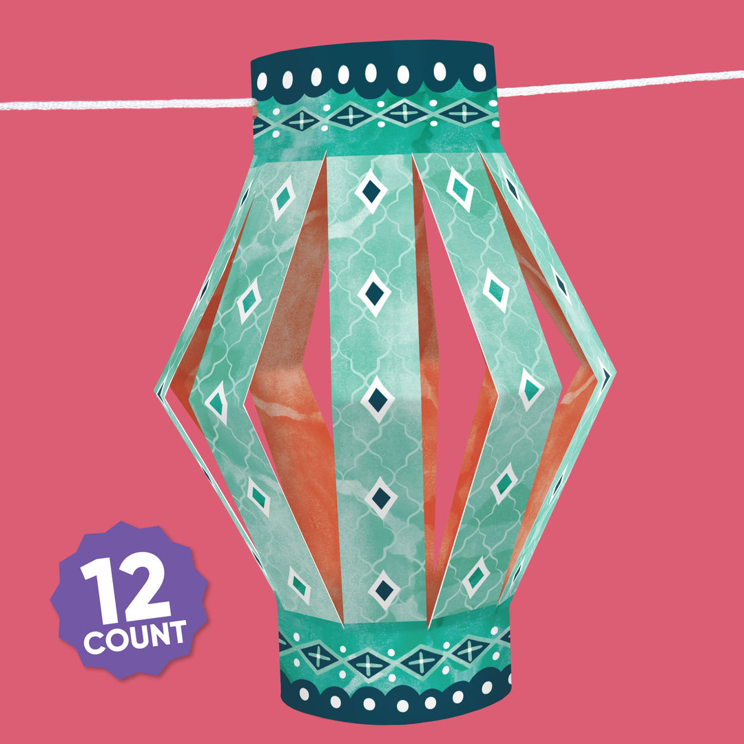 Diwali Festival of Lights Hanging Paper Lanterns