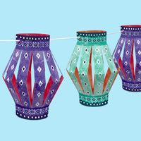 Diwali Festival of Lights Hanging Paper Lanterns