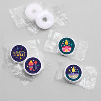Diwali Festival of Lights Candy Stickers - 1 Sheet of 108
