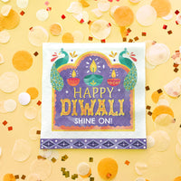 Custom Text Napkins - Diwali Festival of Lights - 50 Ct