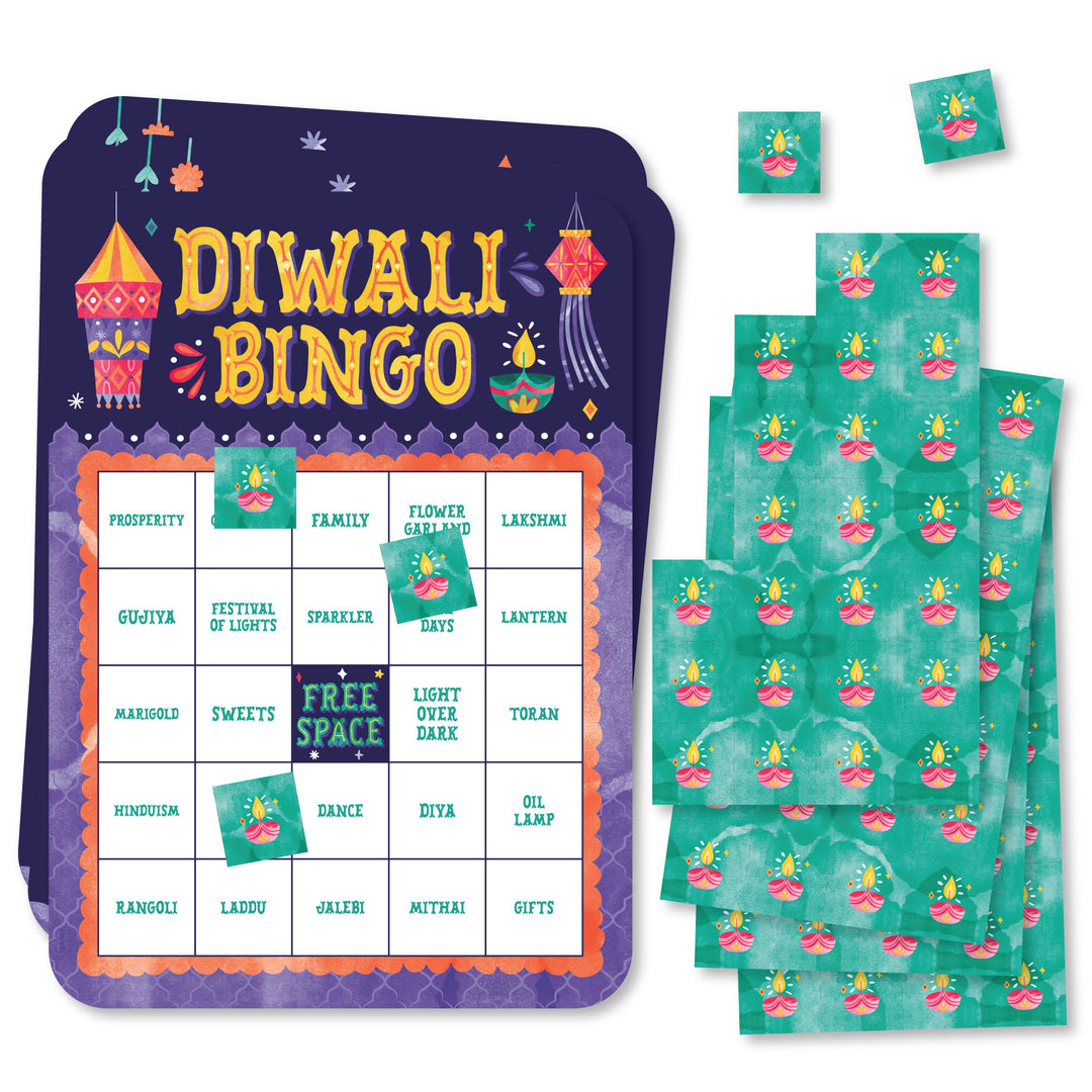 Diwali Festival of Lights Bingo Game - 18 Ct