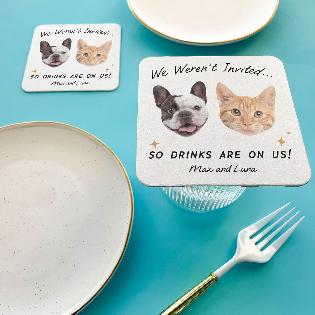 Custom Face Coasters - Drinks On Us