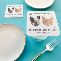 Custom Face Coasters - Drinks On Us