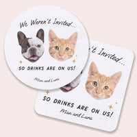 Custom Face Coasters - Drinks On Us