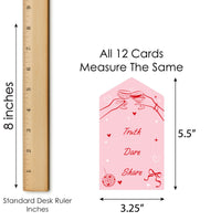 guests playing pull tab game at party