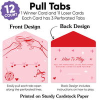 12 count cards with winner included display
