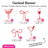 full banner kit with cording and pieces included
