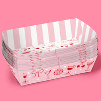 12 count trays stacked display