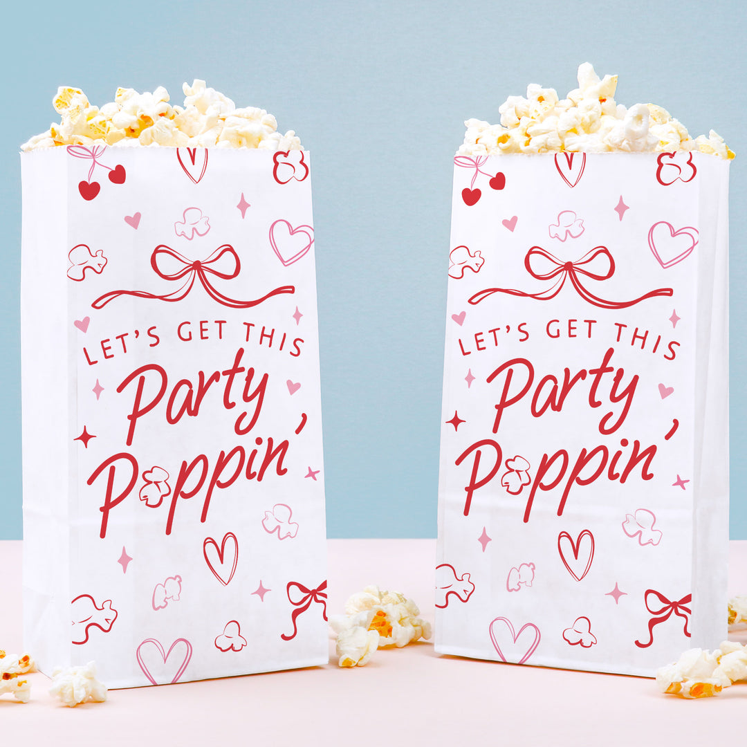 Drinks with the Girls popcorn bags full set